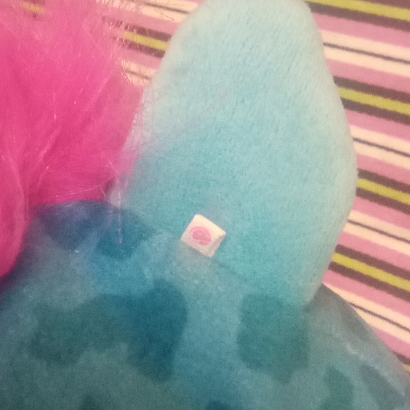 Rare Pikmi Pops 10" Plush Pony Horse Pink Blue Moose Squishable Stuffed Animal. - Picture 4 of 8